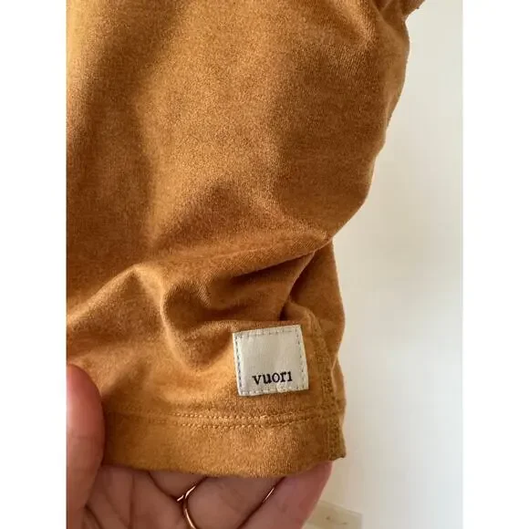 Vuori Halo Performance Crop Top Sports Bra Double Strap Cami - XS Athleisure - Picture 3 of 6